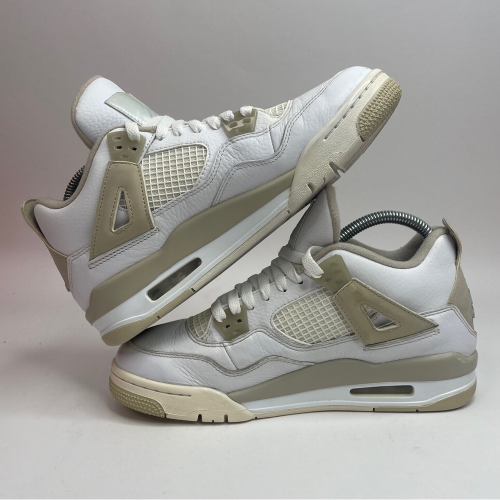 Nike Air Jordan 4 Retro BG “Linen” 2023 - Picture 3 of 8